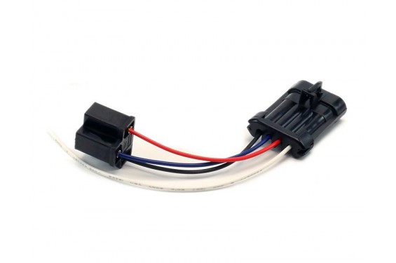 Adaptateur de Câble Harley Davidson vers H4 pour Phare DENALI M5 - M7 - DNL.WHS.10300 Adaptateur de Câble Harley Davidson vers H4 pour Phare DENALI M5 - M7 - DNL.WHS.10300