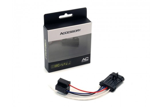 Adaptateur de Câble Harley Davidson vers H4 pour Phare DENALI M5 - M7 - DNL.WHS.10300 Adaptateur de Câble Harley Davidson vers H4 pour Phare DENALI M5 - M7 - DNL.WHS.10300