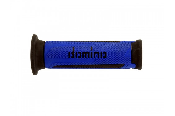 Poignée Moto DOMINO Type A350 120mm Noir - Bleu