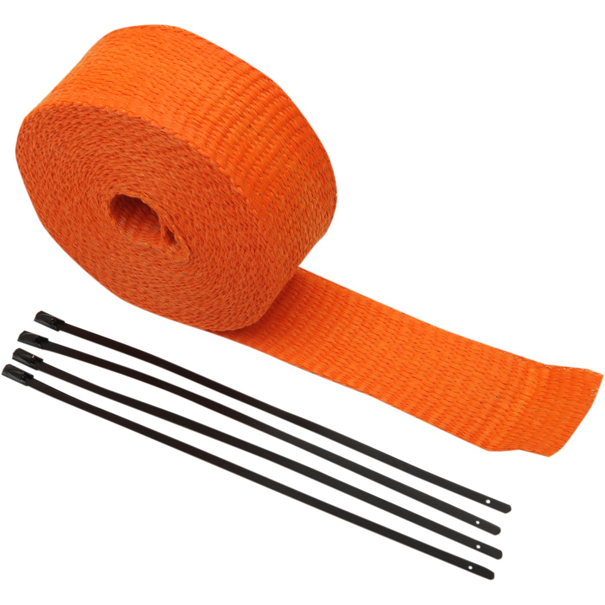 Bande Thermique D'échappement en Fibre de Verre CYCLE (51mm x 7.6m) Orange