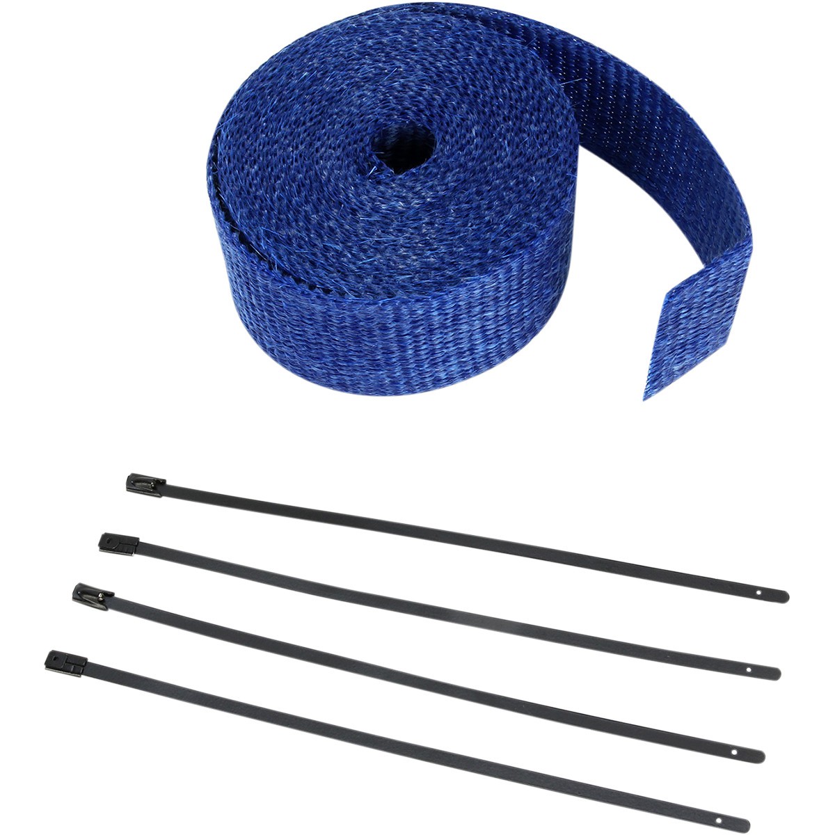 Bande Thermique D'échappement en Fibre de Verre CYCLE (51mm x 7.6m) Bleu