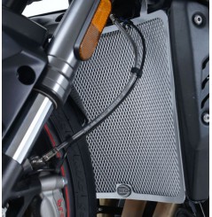 Protection de Radiateur Alu (Titane) R&G pour Triumph Street Triple 765 (17-24) - RAD0219TI