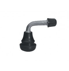 Valve Tubeless Caoutchouc Coudée 90° pour Trou de Jante Ø 11.5mm
