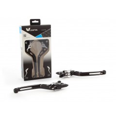 Paire de Leviers Moto Repliable Taillé Masse pour Triumph Street Triple 765 (17-19)