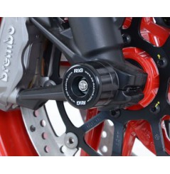 Roulettes de protection de fourche R&G pour Multistrada 1200 (15-17) Multistrada 1260 (17-19) - FP0175BK