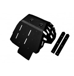 Sabot Moteur en Aluminium pour Africa Twin 1000 (16-19) Couleur Noir