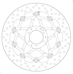 Disque de frein avant Brembo pour Africa Twin 1000 (16-19)