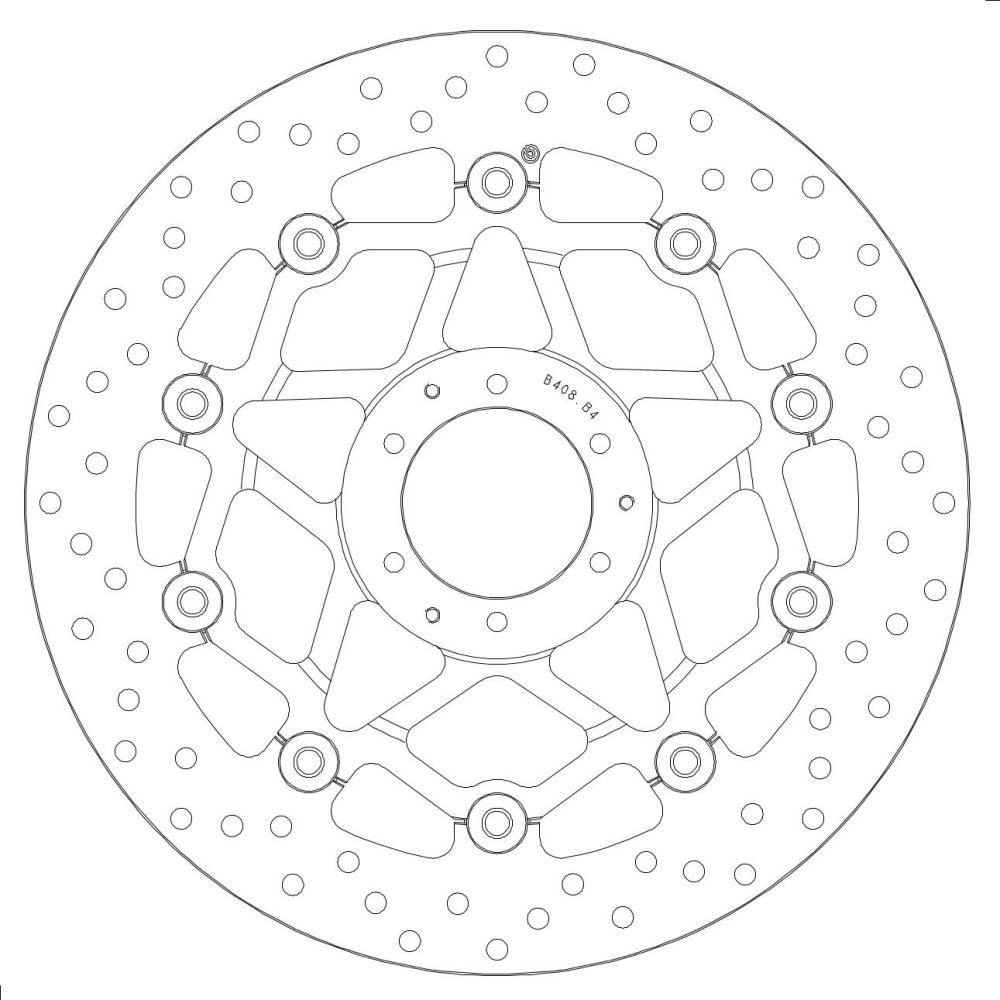 Disque de frein avant Brembo pour Africa Twin 1000 (16-19)