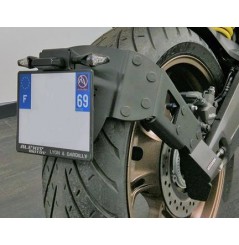 Support de Plaque Moto Déporté Access Design pour CB 650 R (19-21) CBR 650 R (19-21)