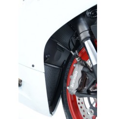 Protection de Radiateur Alu R&G pour Ducati 959 Panigale (16-19) 955 Panigale V2 (20-23) - RAD0117BK