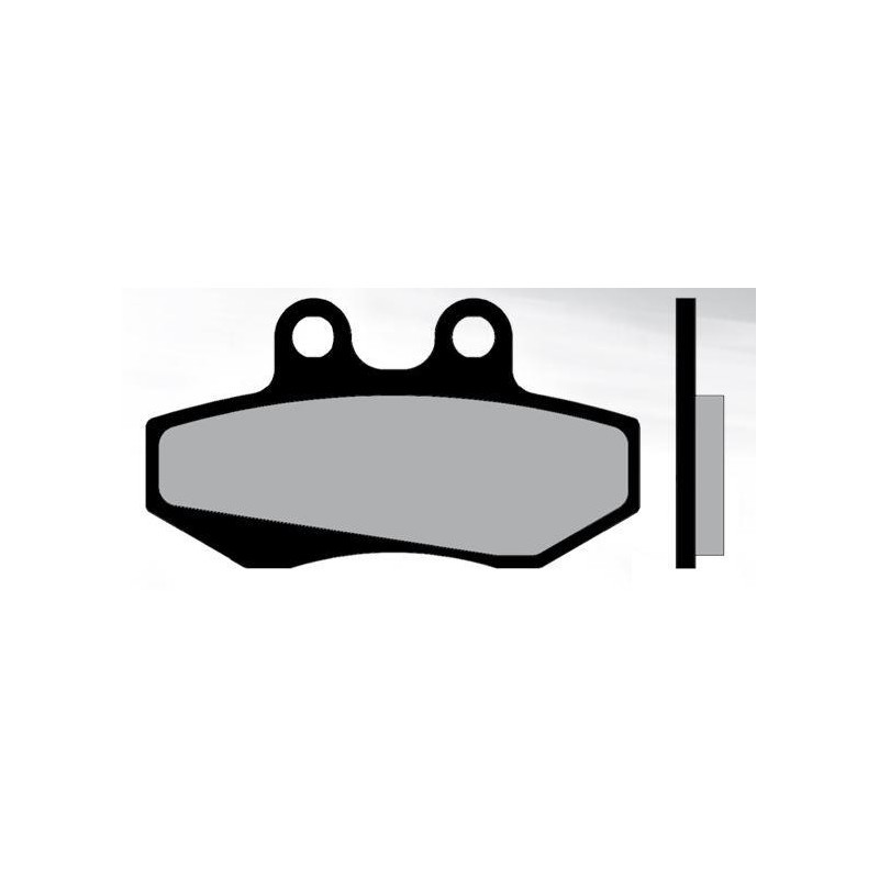 Plaquette de frein Avant Moto et Scooter Brenta FT3055 - Organique Route