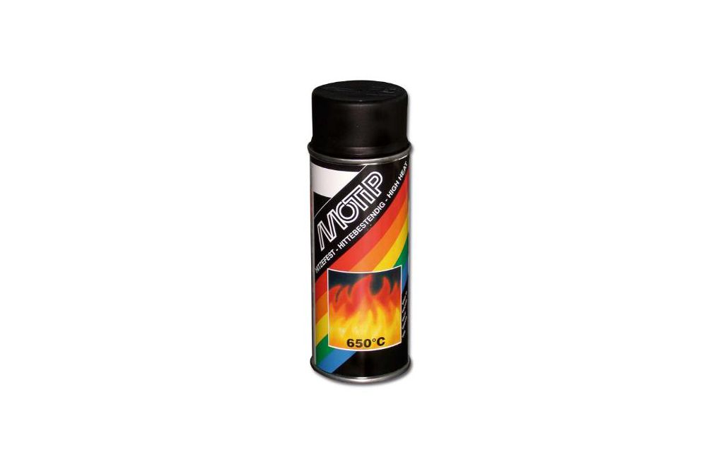 PEINTURE NOIRE HAUTE TEMPERATURE 650ML