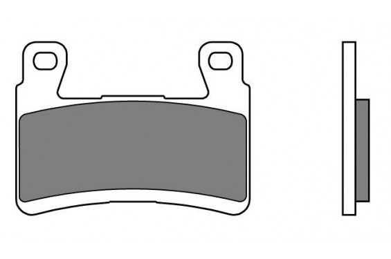 Plaquette de frein Avant Brembo 07KA29SR - Syntérisé Route et Piste Plaquette de frein Avant Brembo 07KA29SR - Syntérisé Route et Piste