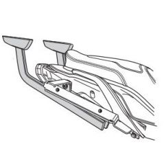 Support Top Case Shad pour Tracer 700 GT (19-24)