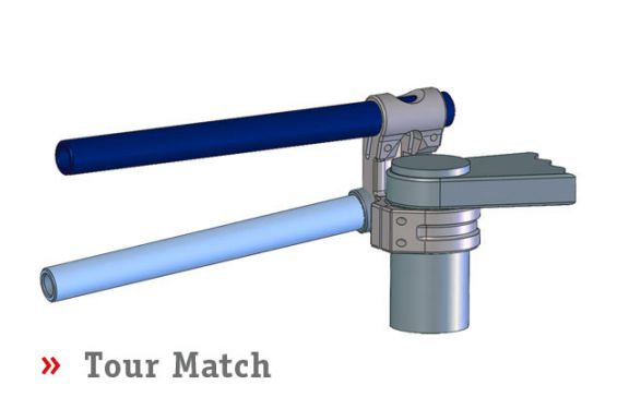 Kit Guidon Bracelet Relevé LSL pour CBR500 R (13-15) Kit Guidon Bracelet Relevé LSL pour CBR500 R (13-15)