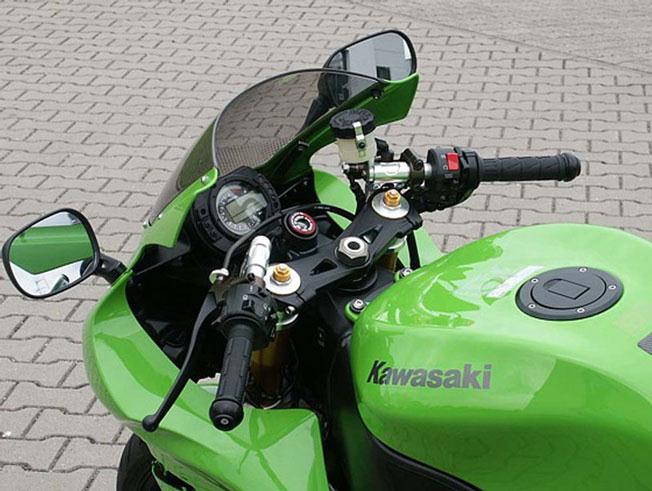 Kit Guidon Bracelet Relevé LSL pour Kawasaki ZX-10R ABS (11-15) - 150K136A