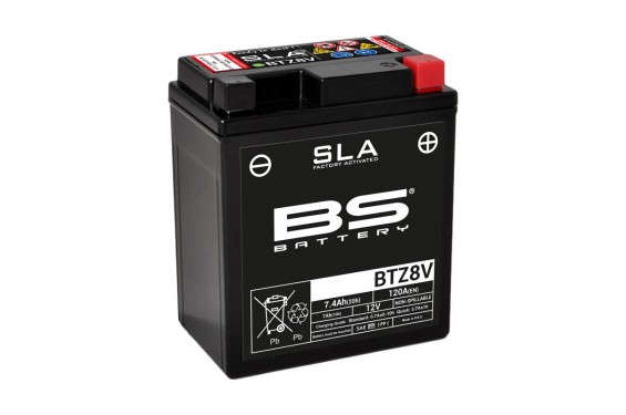 Batterie Moto BTZ8V SLA (YTZ8V ) BS Battery Batterie Moto BTZ8V SLA (YTZ8V ) BS Battery
