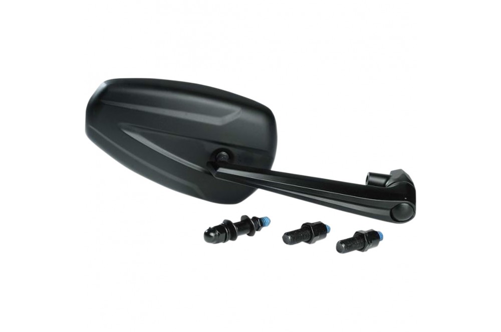 Evermotor Lot de rétroviseurs universels pour moto M8 M10 Certifié E Quad Scooter Cyclomoteur ATV