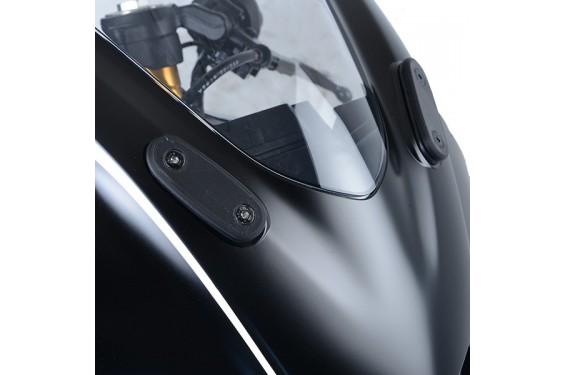 Cache Orifice de Rétroviseur Moto R&G pour YZF-R 125 (19-23) - MBP0034BK