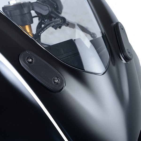 Cache Orifice de Rétroviseur Moto R&G pour YZF-R 125 (19-23) - MBP0034BK