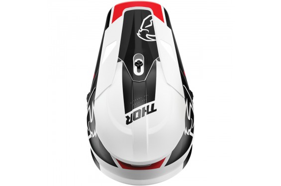 Casque Moto Cross THOR SECTOR SPLIT MIPS 2021 Noir - Blanc - Rouge