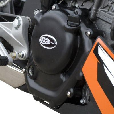 Couvre Carter Embrayage R&G pour KTM Duke 125 (11-16) - ECC0115BK