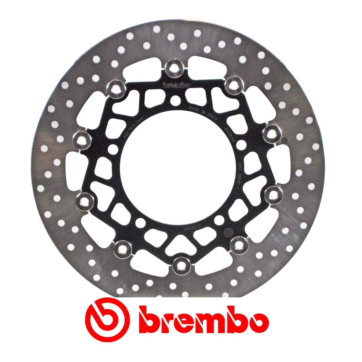 Disque de frein avant Brembo pour 650 V-Strom (07-22) 1000 V-Strom (14-19)