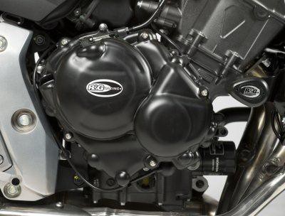 Couvre Carter Droit R&G pour Honda Hornet 600 (07-12) - ECC0060BK