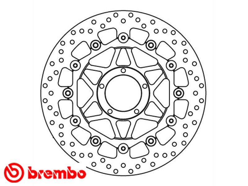 Disque de frein avant Brembo pour 1198 S (09-12)