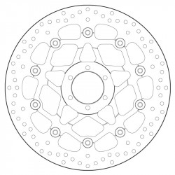 Disque de frein avant Brembo pour Tuono V4 (17-19)