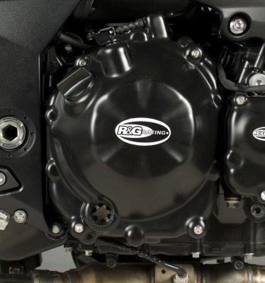 Couvre Carter Embrayage R&G pour Kawasaki Z 750 (07-13) - ECC0076BK