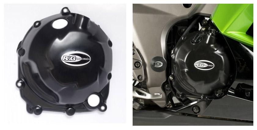Couvre Carter Droit pour Kawasaki Z 1000 (10-20) Z 1000 SX (10-21) - ECC0079BK