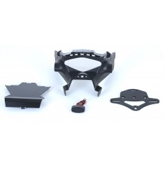 Support de Plaque R&G pour Honda CBR 500 R (13-15) CB 500 F (13-15) CB 500 X (13-21) - LP0151BK