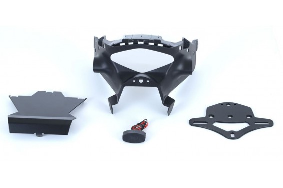 Support de Plaque R&G pour Honda CBR 500 R (13-15) CB 500 F (13-15) CB 500 X (13-21) - LP0151BK Support de Plaque R&G pour Honda CBR 500 R (13-15) CB 500 F (13-15) CB 500 X (13-21) - LP0151BK