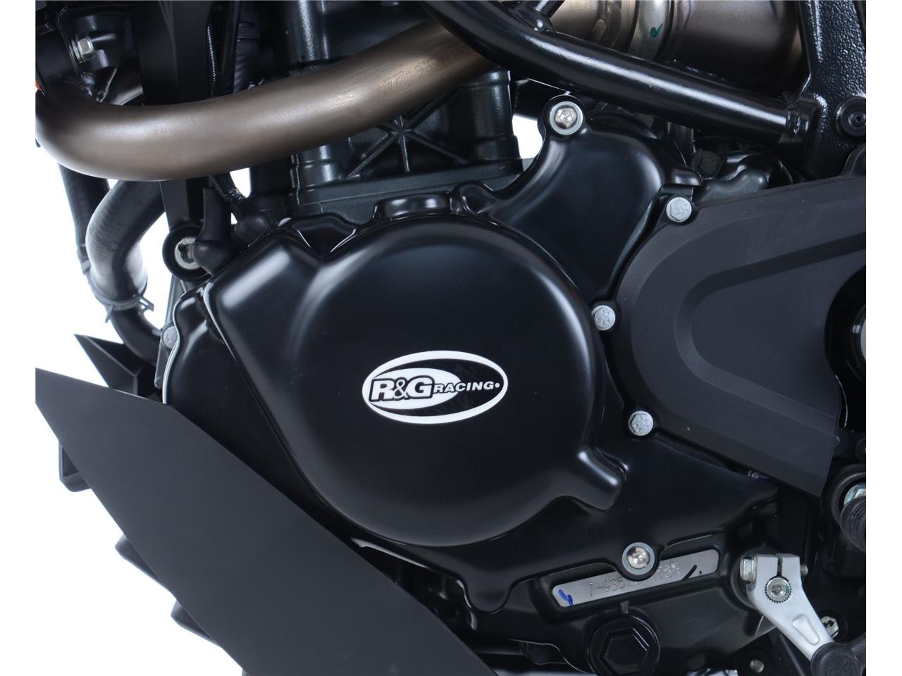 Couvre Carter Alternateur R&G pour KTM Duke 125 (18-22) - ECC0241BK