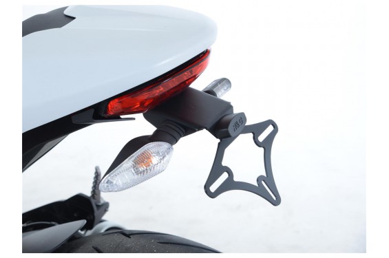 Support de Plaque R&G pour Ducati Monster 797 (17-21) - LP0230BK Support de Plaque R&G pour Ducati Monster 797 (17-21) - LP0230BK