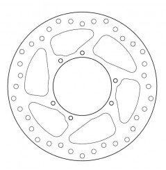 Disque de frein avant Brembo pour CRF 450 R (15-21)