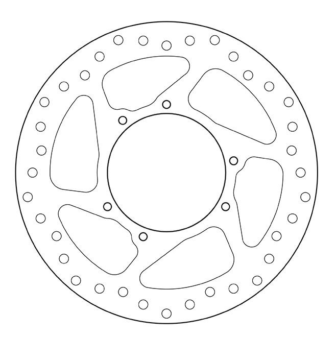 Disque de frein avant Brembo pour CRF 450 R (15-21)