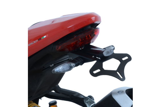 Support de Plaque R&G pour Ducati Monster 821 / DARK & STRIPE (18-21) - LP0249BK
