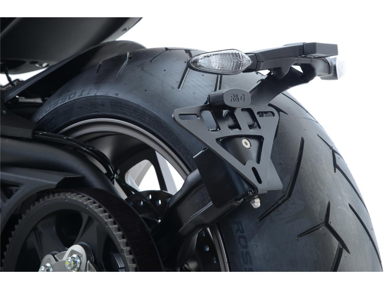 Support de Plaque R&G pour Ducati 1260 XDiavel / S (16-21) - LP0199BK
