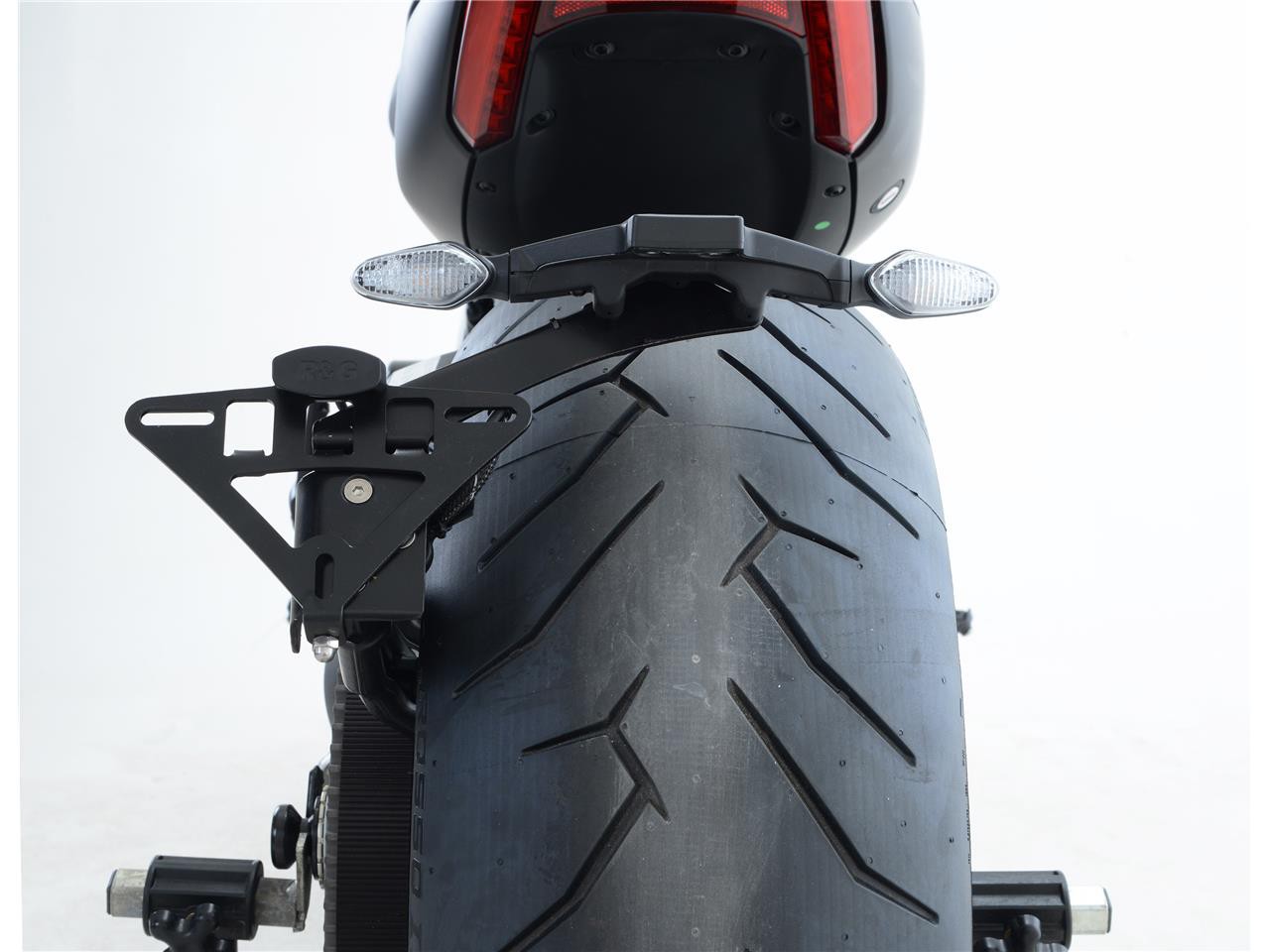 Support de Plaque R&G pour Ducati 1260 XDiavel / S (16-24) - LP0199BK