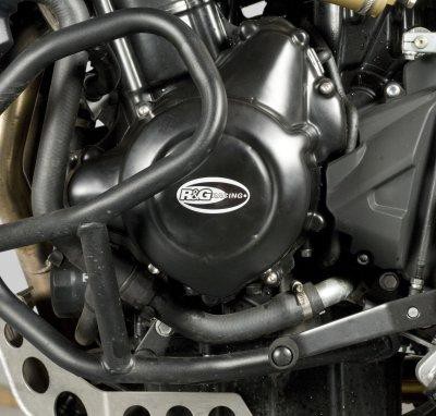 Couvre Carter Alternateur R&G pour Triumph Tiger 800 (11-17) - ECC0106BK