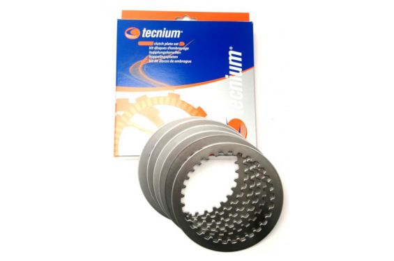 Kit disque lisses d'embrayage moto Tecnium pour 650 Dominator (88-02) Kit disque lisses d'embrayage moto Tecnium pour 650 Dominator (88-02)