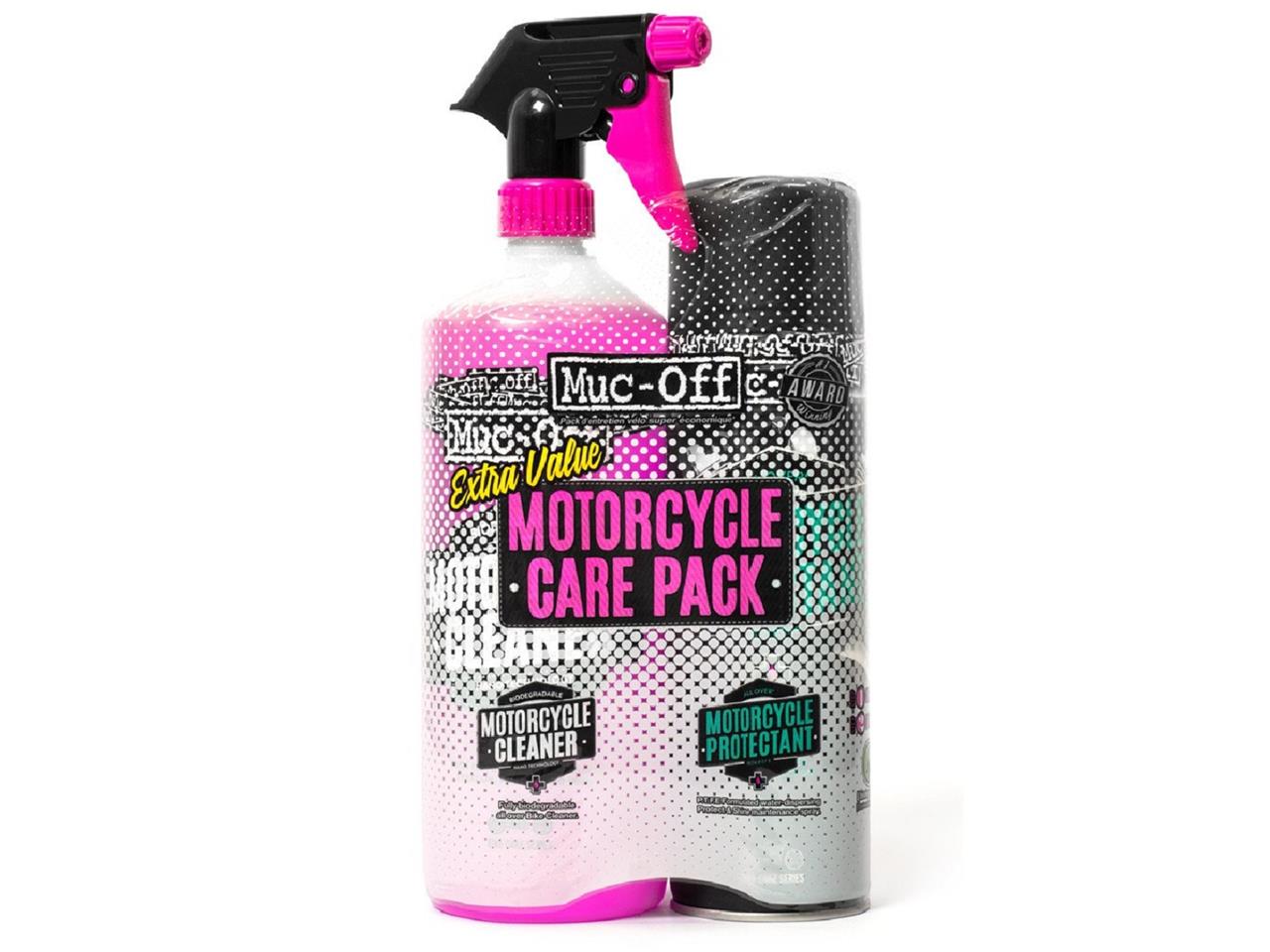 Kit Duo Nettoyage MUC-OFF Nano Tech Bike Cleaner + Bike Protectant