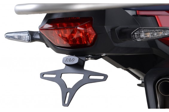 Support de Plaque R&G pour Honda 1000 Africa Twin (18-19) - LP0246BK Support de Plaque R&G pour Honda 1000 Africa Twin (18-19) - LP0246BK