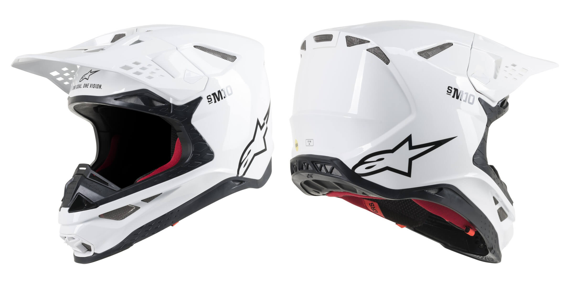 Casque Moto Cross ALPINESTARS SUPERTECH SM10 SOLID - ECE 2021