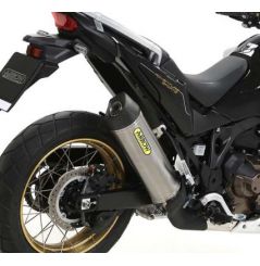 Silencieux ARROW Maxi Race-Tech pour Africa Twin 1100 CRF L (20-24) et Africa Twin ADV Sport (20-24)