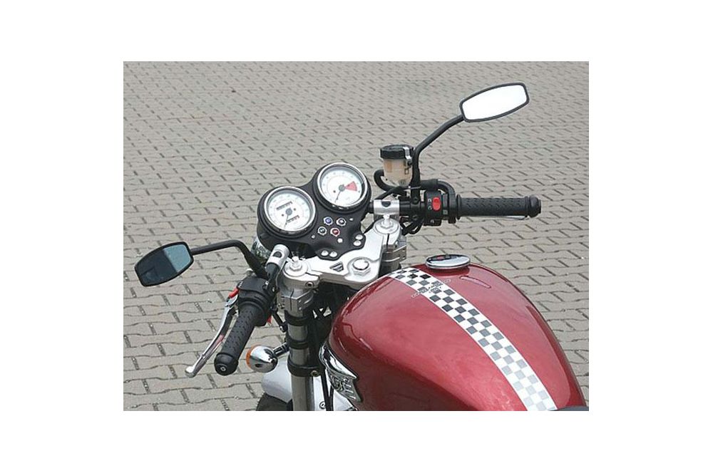 TARAZON Demi-Guidon Aluminium 36mm Pour Kawasaki KX EN KZ KLX - 22mm 7/8" CNC