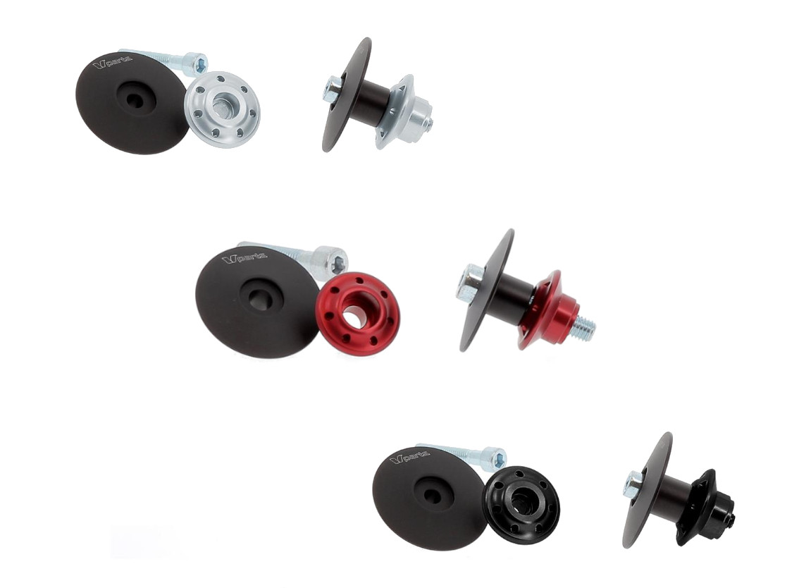 Diabolos / Pions Bicolores de Levage Moto M8X1,25