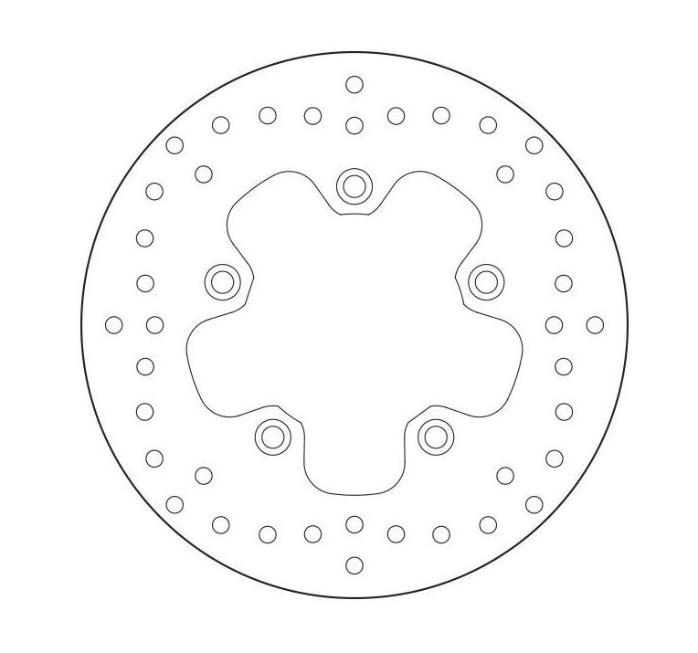 Disque de frein arrière Brembo pour SYM